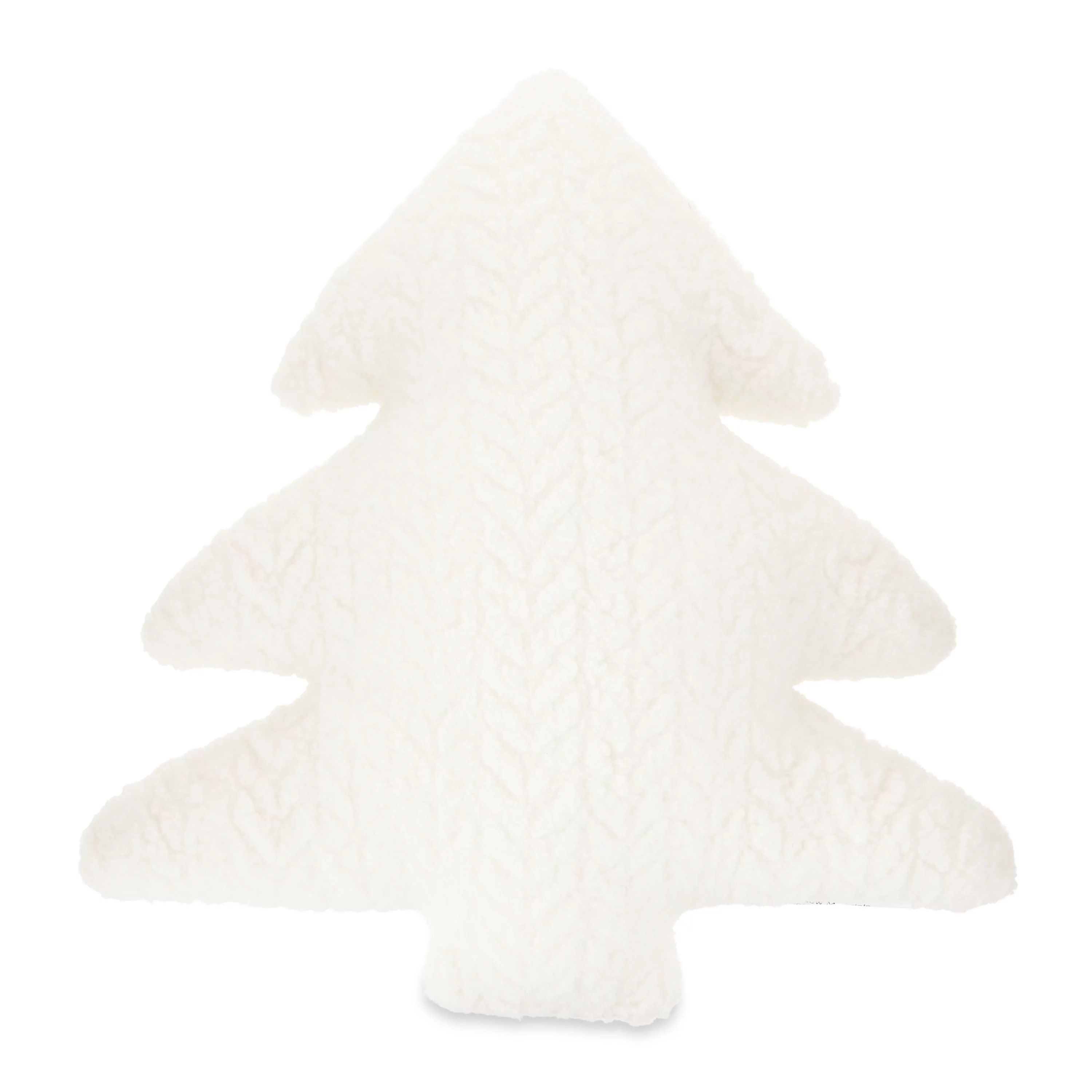 Sherpa Tree 14.5" Decorative Pillow, by Holiday Time | Walmart (US)