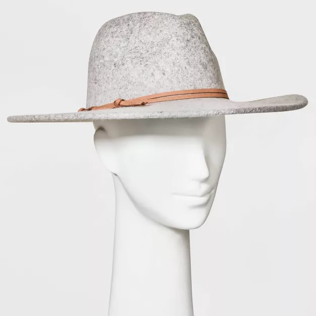 Women's Wide Brim Felt Fedora Hat - Universal Thread™ | Target