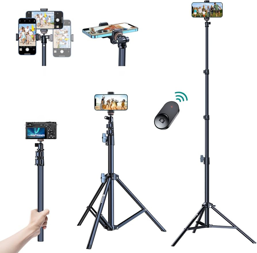Amazon.com: [???? ???????] 67" Phone Tripod, ????... | Amazon (US)