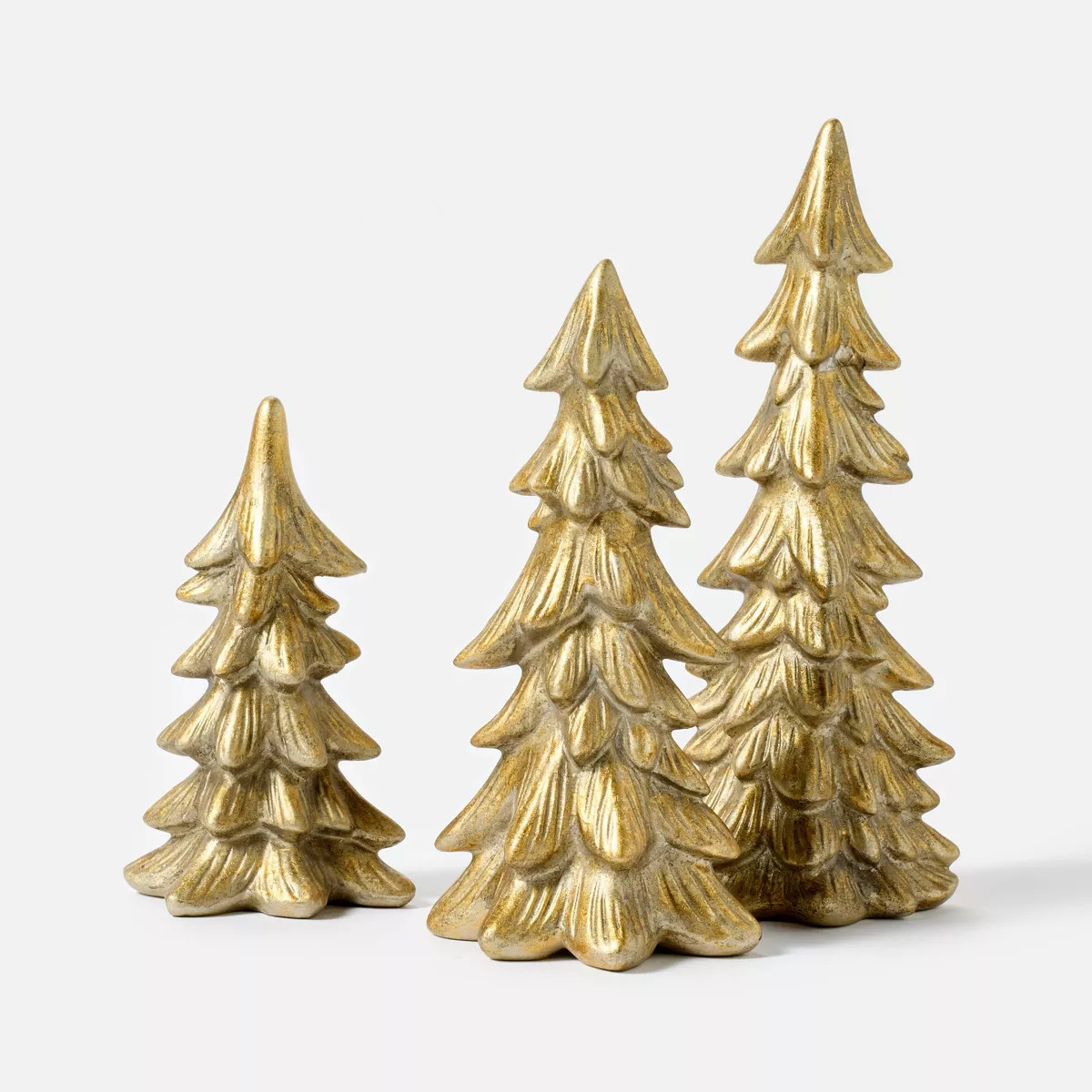 Medium Antiqued Ceramic Tree Gold - Threshold™ designed with Studio McGee | Target