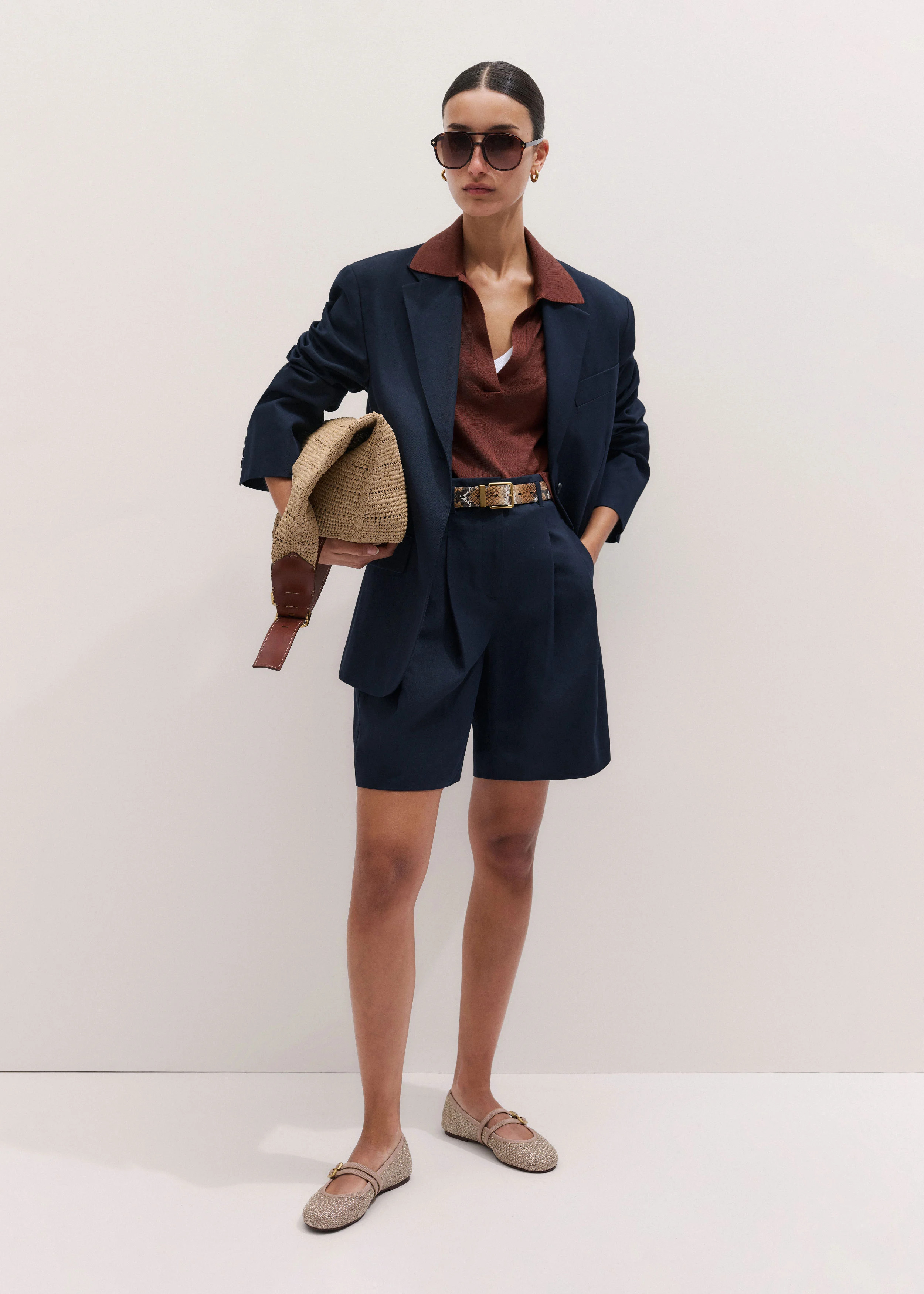 Icon Oversized Blazer Suit | ME+EM Global (Excluding US)