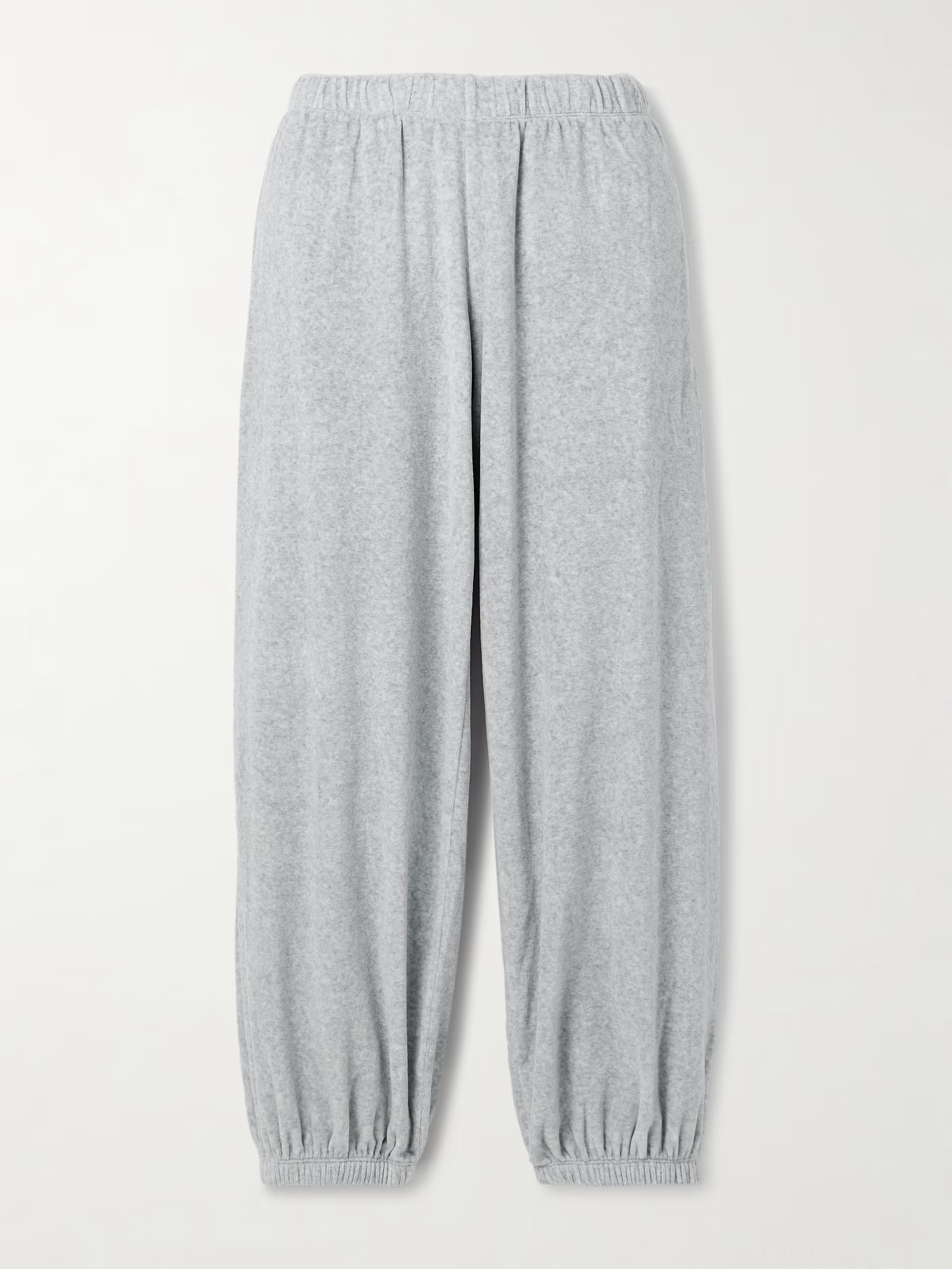 Paxos cotton-blend velour tapered sweatpants | NET-A-PORTER (UK & EU)