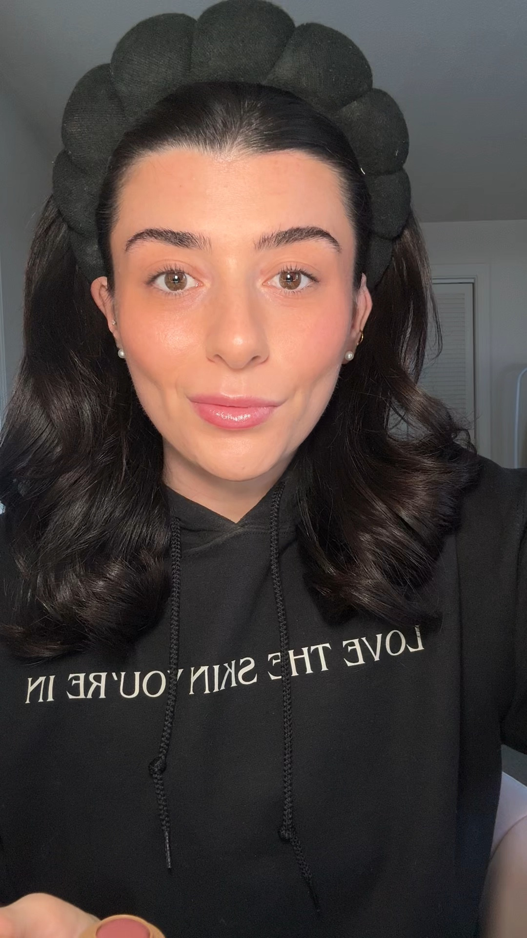 The glazing milk mixed with my foundation and my bronzer stick was absolutely chefs kiss. And this those blush sleepy girl is the perfect look!!! Will continue to use these products with other makeup looks

#LTKBeauty