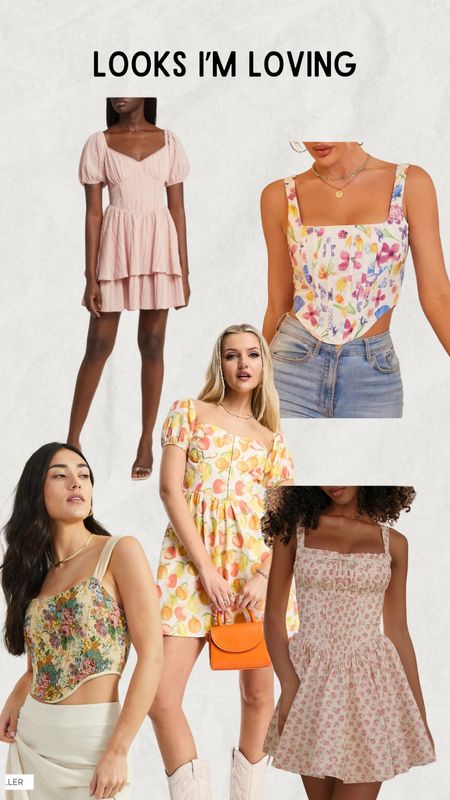 Corset tops and dresses. On sale for under $30 Amazon, Nordstrom. Summer and spring tops 

#LTKsalealert #LTKfindsunder100 #LTKfindsunder50