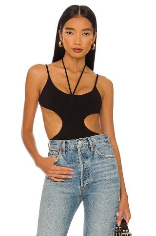 Lovers and Friends Sarah Bodysuit in Black from Revolve.com | Revolve Clothing (Global)