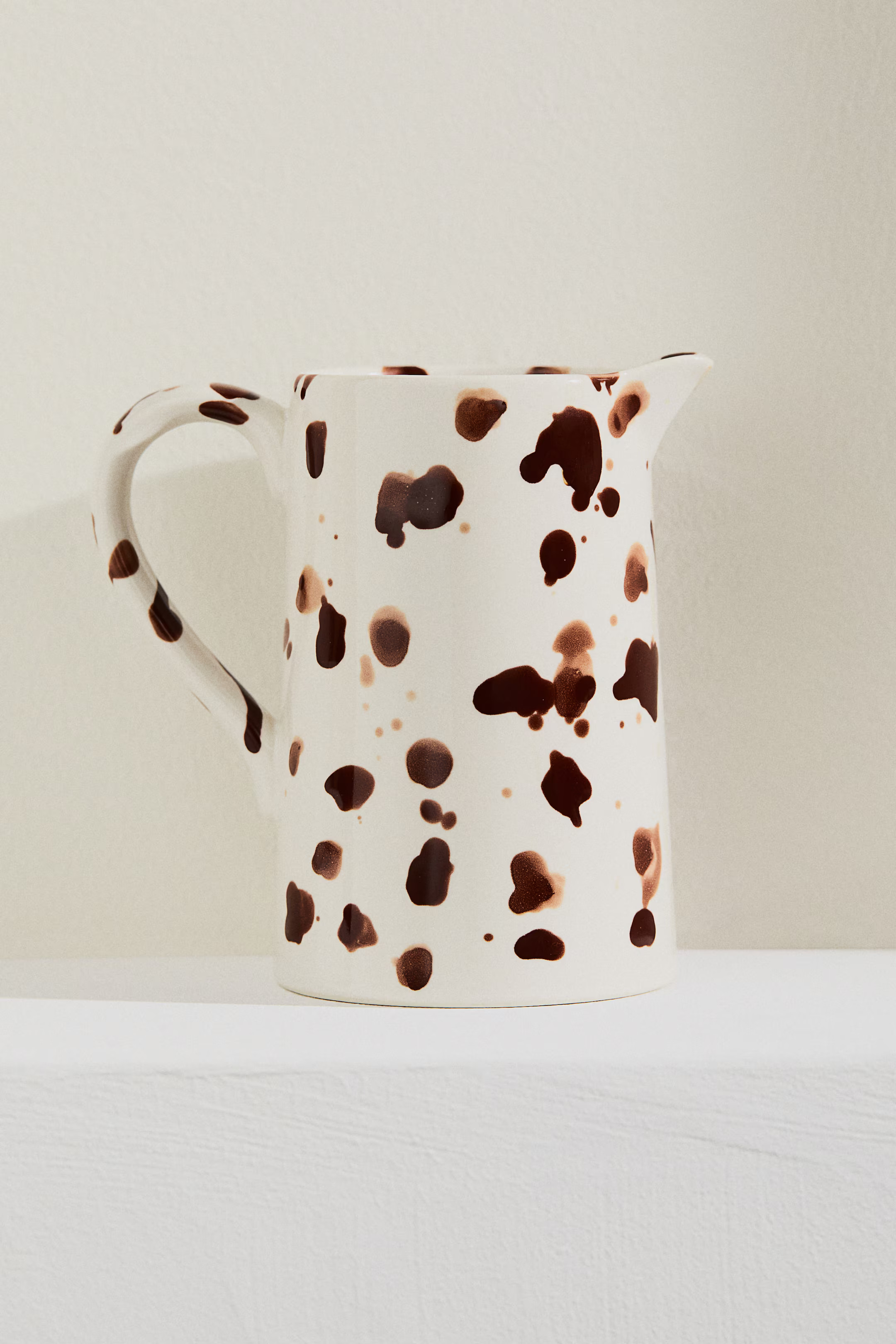 Speckled-glaze Stoneware Pitcher | H&M (US + CA)