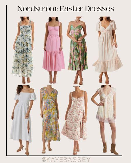 Nordstrom Easter Dresses for the springtime - beautiful pastel maxi dresses, floral dresses, and more 

#floral #dresses #easter #easteroutfit #springtrends 

#LTKSeasonal #LTKstyletip #LTKparties