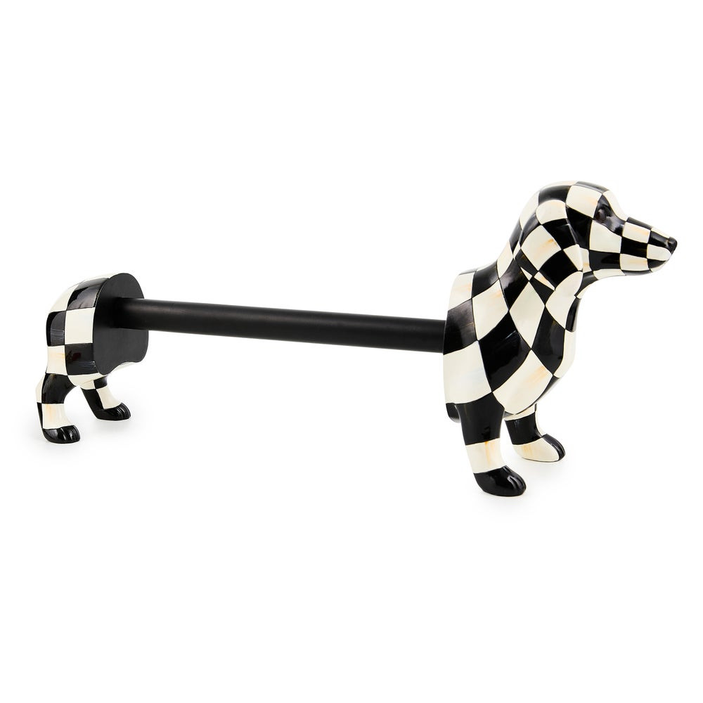 Dachshund Paper Towel Holder | MacKenzie-Childs