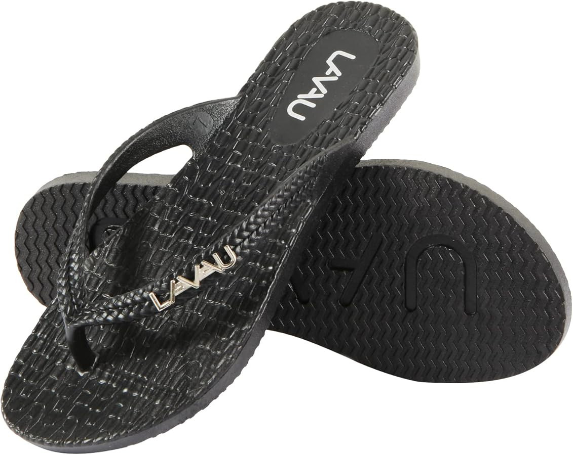 LAVAU Women Waterproof Flip Flops, Shower & Water No-Slip Sandals for Pool and Beach | Amazon (US)
