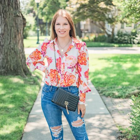 This gorgeous top that is perfect for transitioning into fall is also part of the prime day deals. This top is comfortable and has so many beautiful details. #primedaydeals #fallfashion

#LTKfindsunder50 #LTKxPrime