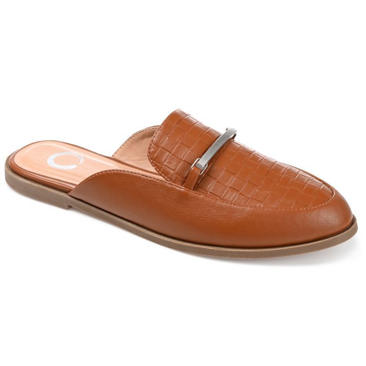 Journee Collection Womens Rubee Slip On Round Toe Mules Flats | Target