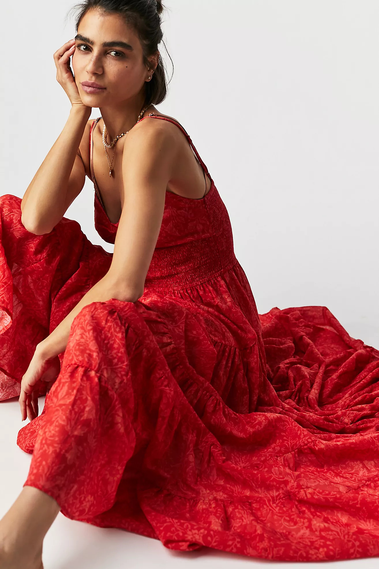 Sundrenched Printed Maxi Dress | Free People (Global - UK&FR Excluded)