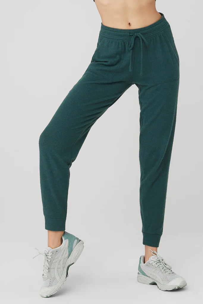 Soho Sweatpant - Midnight Green | Alo Yoga