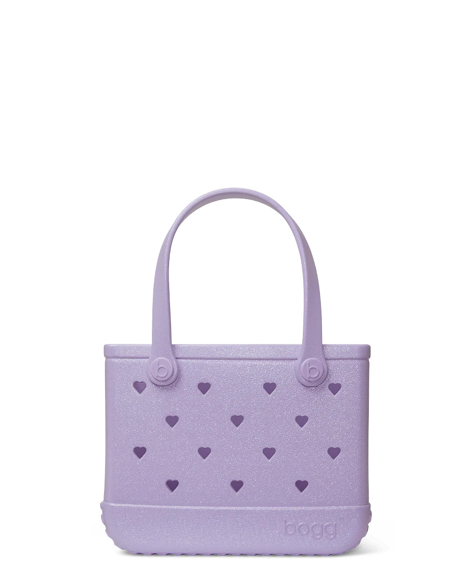 Bitty Bogg® Bag - Heart Shimmer LILAC | Bogg Bag