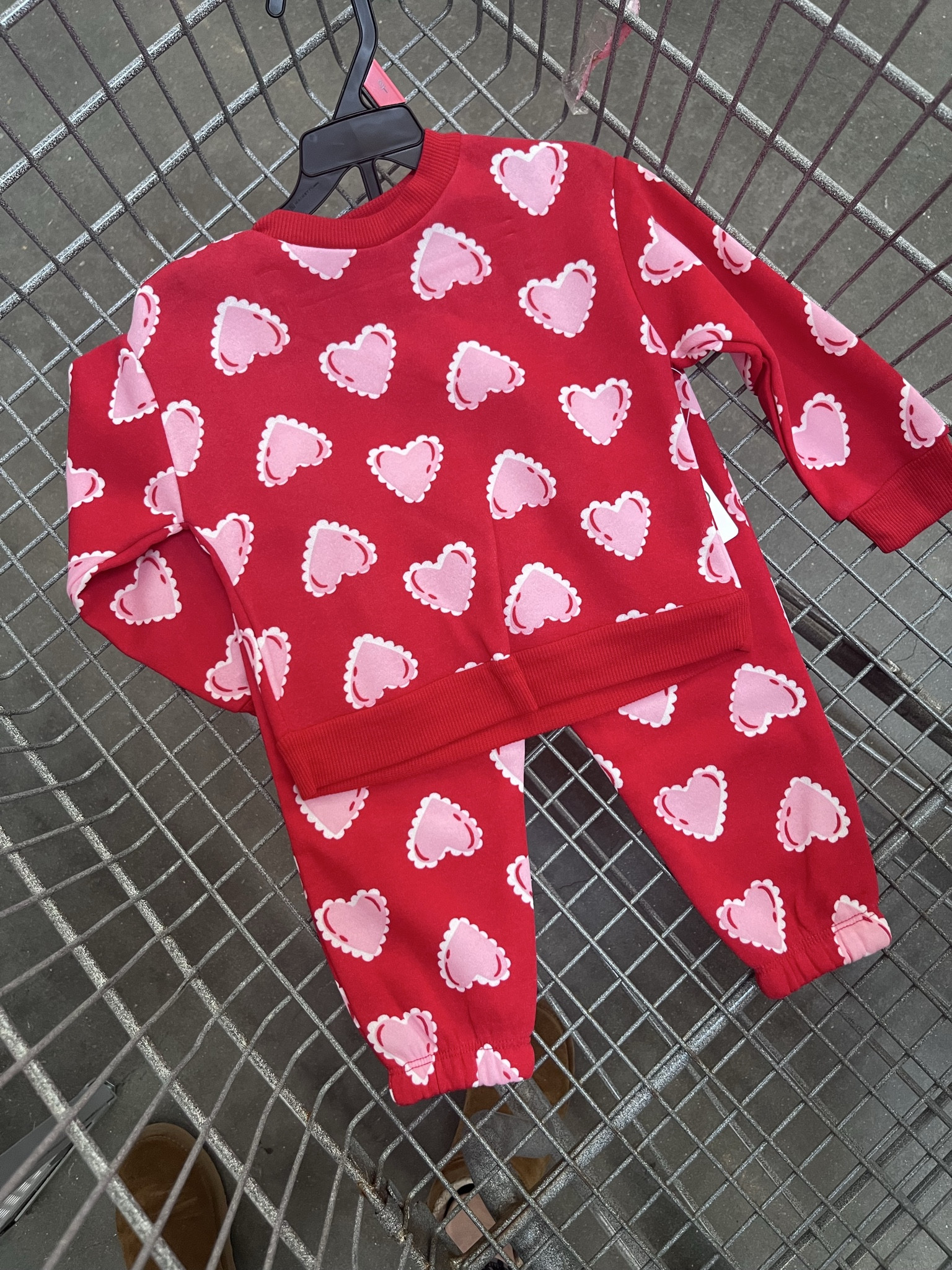 Valentine’s Day jogger set toddler and baby fashion Walmart style - multiple prints! 

#LTKBaby #LTKKids #LTKSeasonal