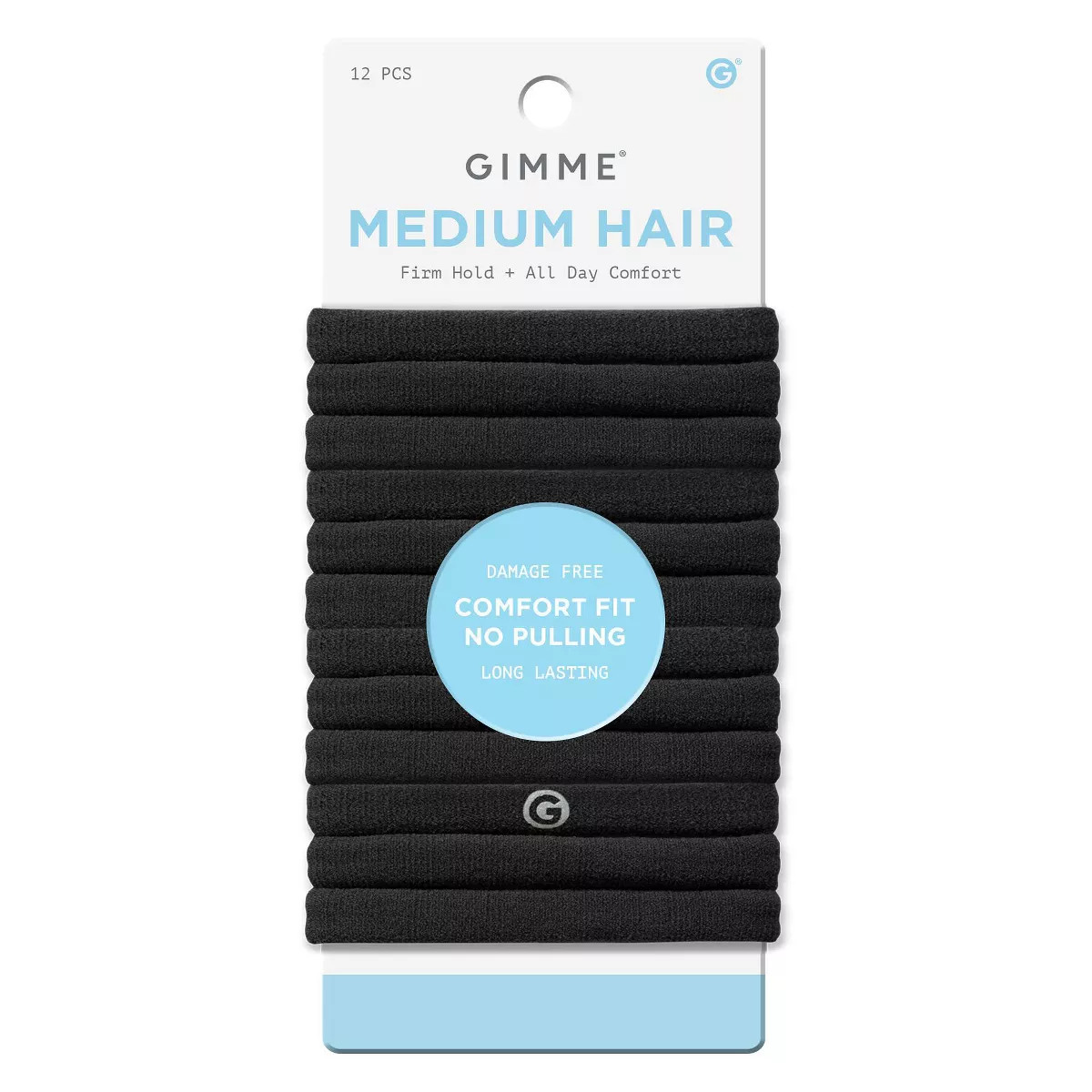 Gimme Beauty Comfort Fit Medium Hair Tie Bands | Target