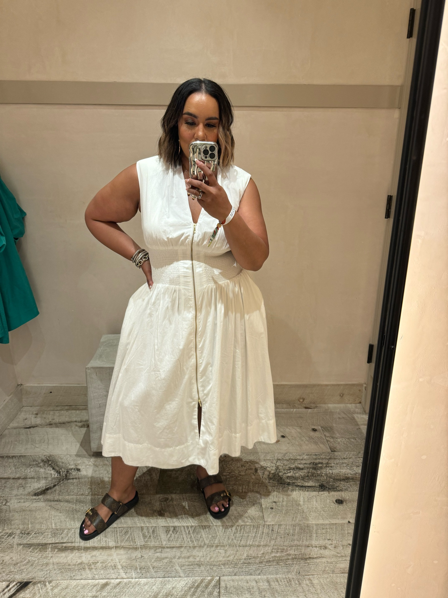 The perfect lil white dress from Anthropologie. Wearing a 1X 

#LTKMidsize #LTKPlusSize #LTKWorkwear
