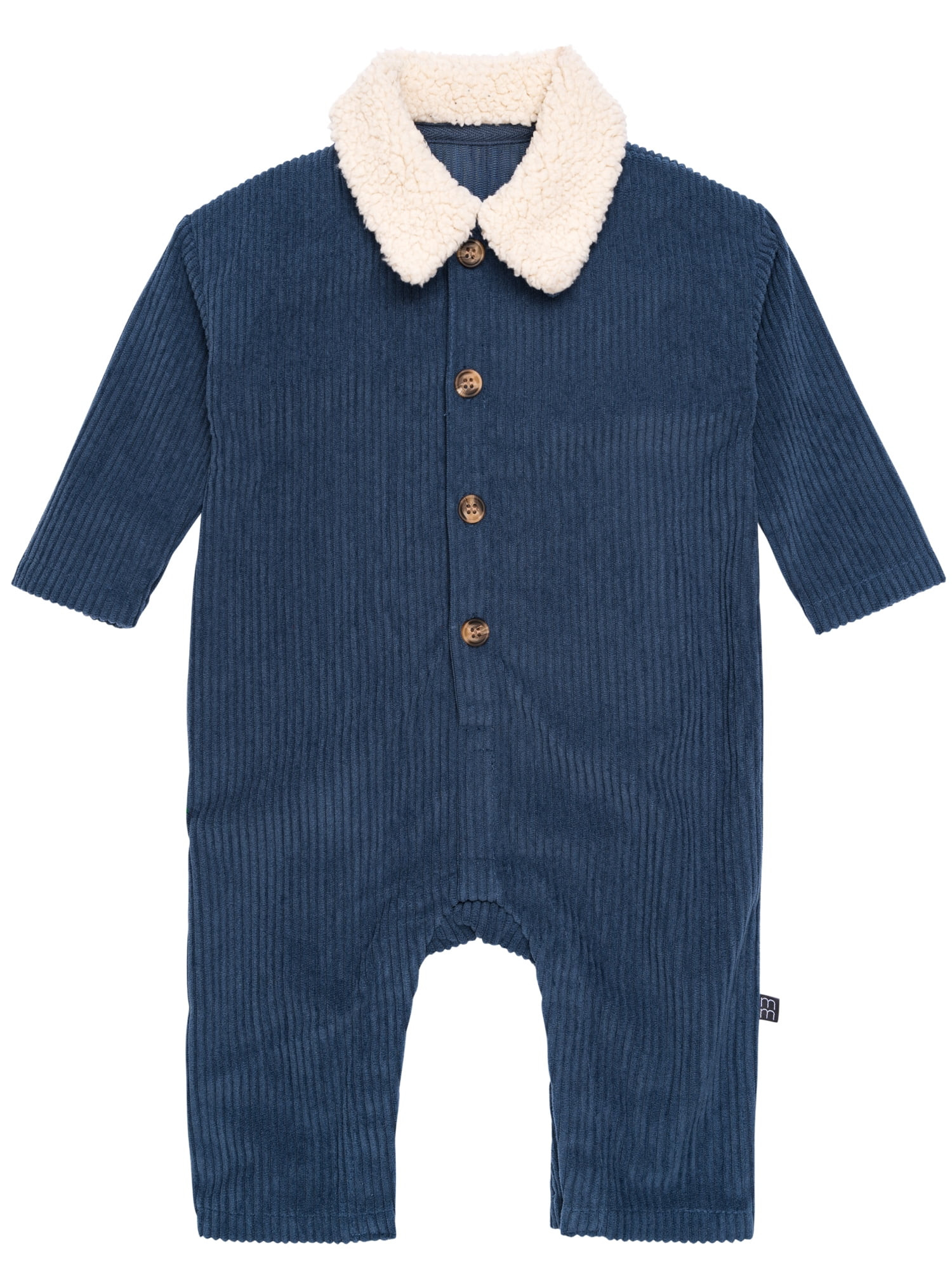 Modern Moments by Gerber Baby Boy Corduroy Romper, Sizes 0/3 Months - 24 Months | Walmart (US)