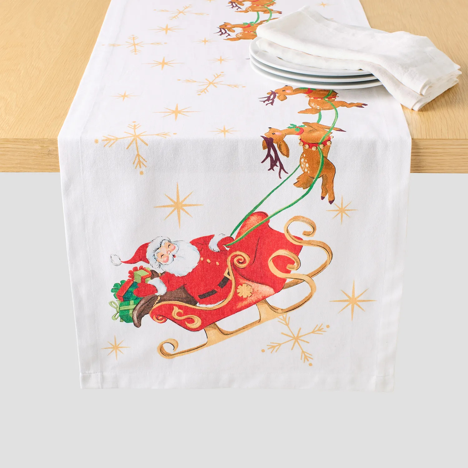 Sur La Table Jolly Santa Runner | Sur La Table