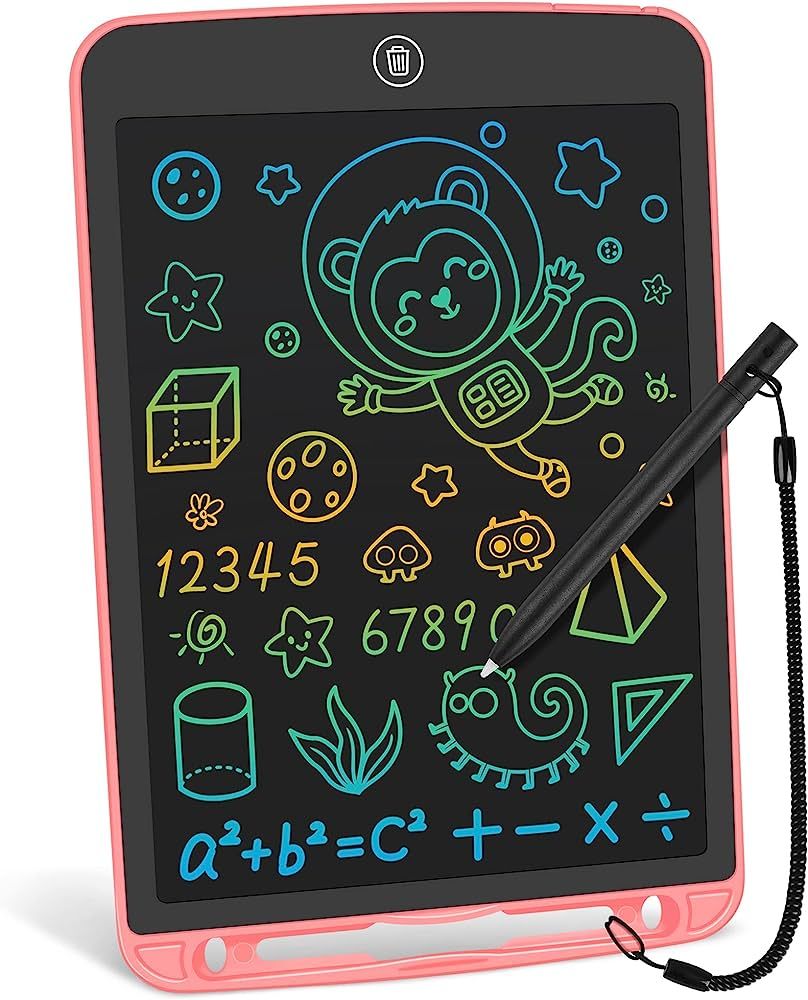LCD Writing Tablet 10 Inch Toddler Doodle Board,Colorful Drawing Tablets,Electronic Writing Pads,... | Amazon (US)
