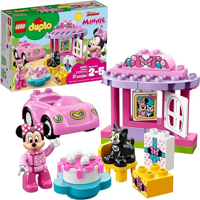 LEGO DUPLO Minnie’s Birthday Party 10873 Building Blocks (21 Pieces) | Amazon (US)