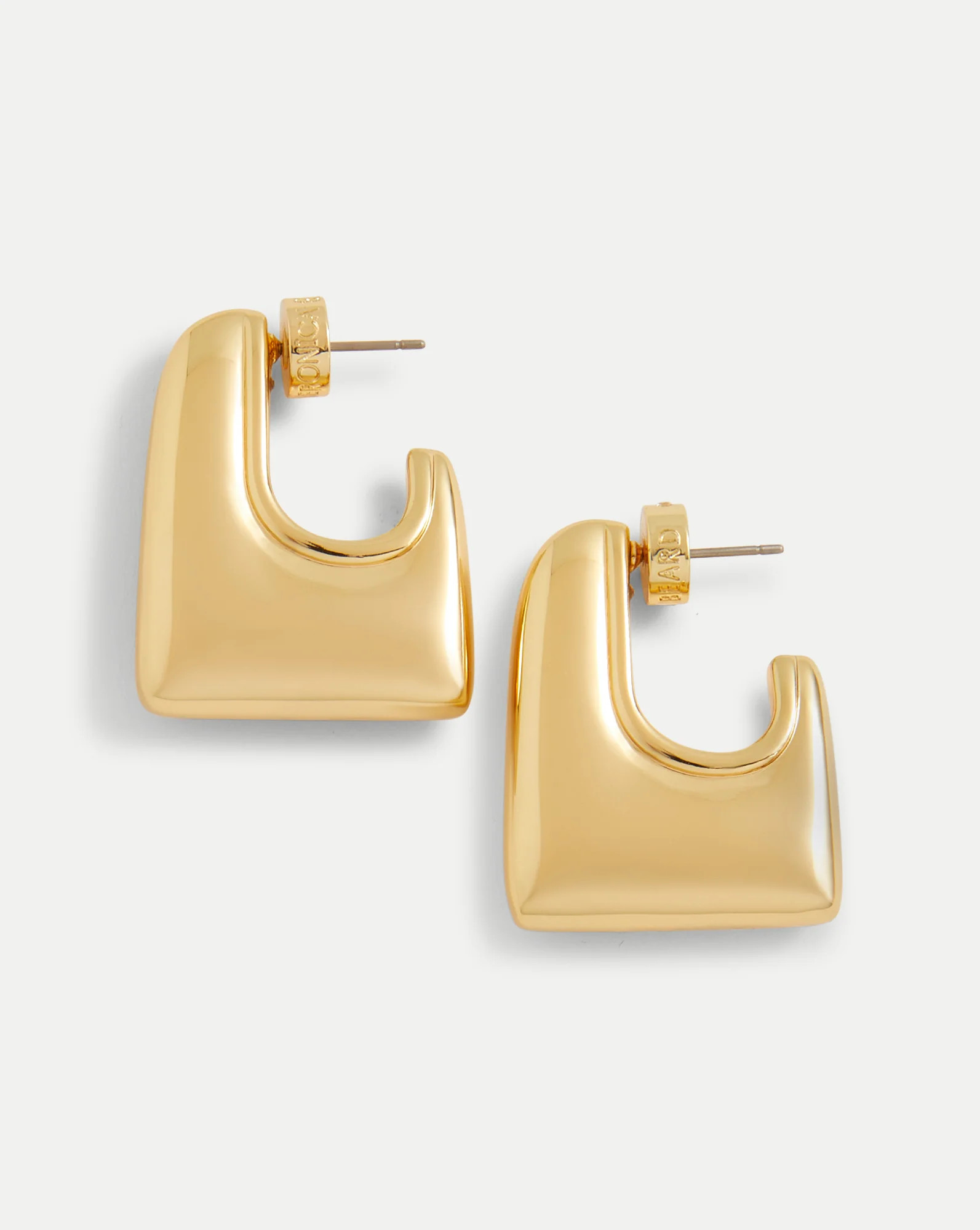 Everyday Square Hoop in Gold | Veronica Beard | Veronica Beard