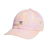 adidas Originals Women's Mini Logo Relaxed Adjustable Cap, Ambient Blush Pink/Rose Tone Pink/Black,  | Amazon (US)