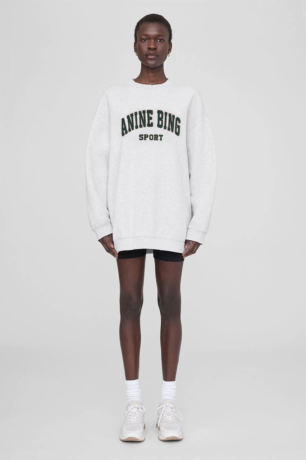 Tyler Sweatshirt - Washed Black | Anine Bing