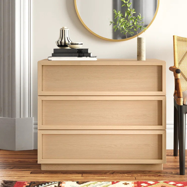 Hudson 3 - Drawer Dresser | Wayfair North America