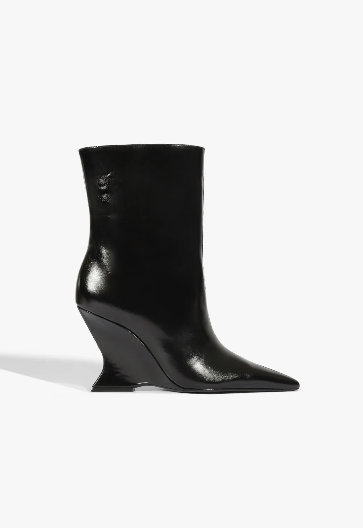 Black Leather Bootie Siena | SCHUTZ | Schutz (US)