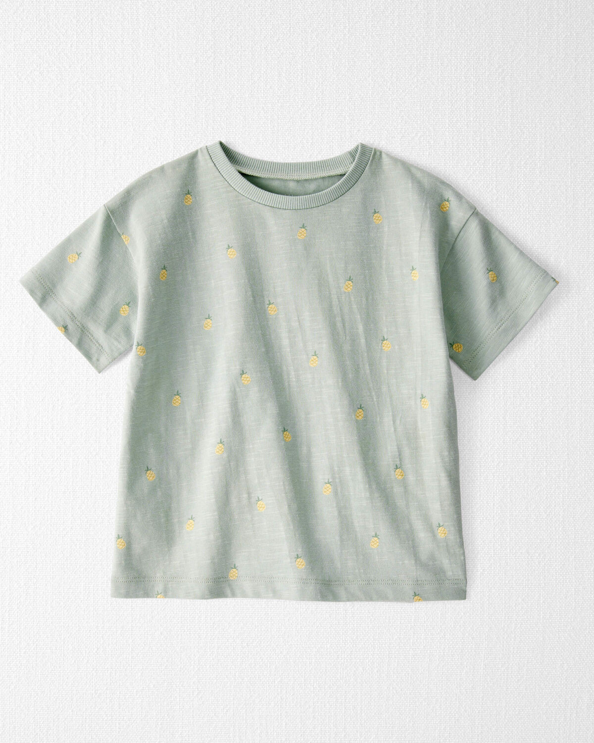 Toddler Organic Cotton Pineapple-Print Tee | Carter's Inc