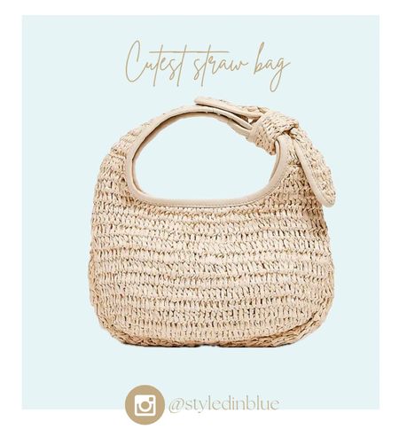 Straw bag, spring bag, summer bag, 

#LTKitbag #LTKSeasonal #LTKfindsunder50