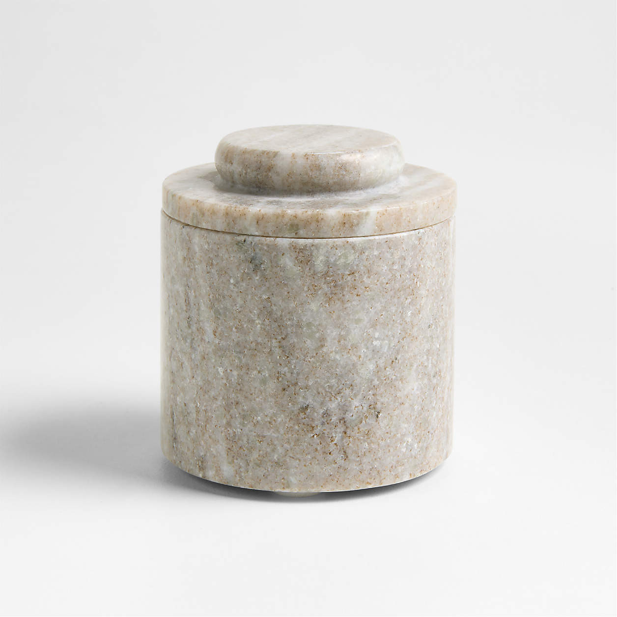 Tuscan Kitchen Marble Salt Cellar + Reviews | Crate & Barrel | Crate & Barrel