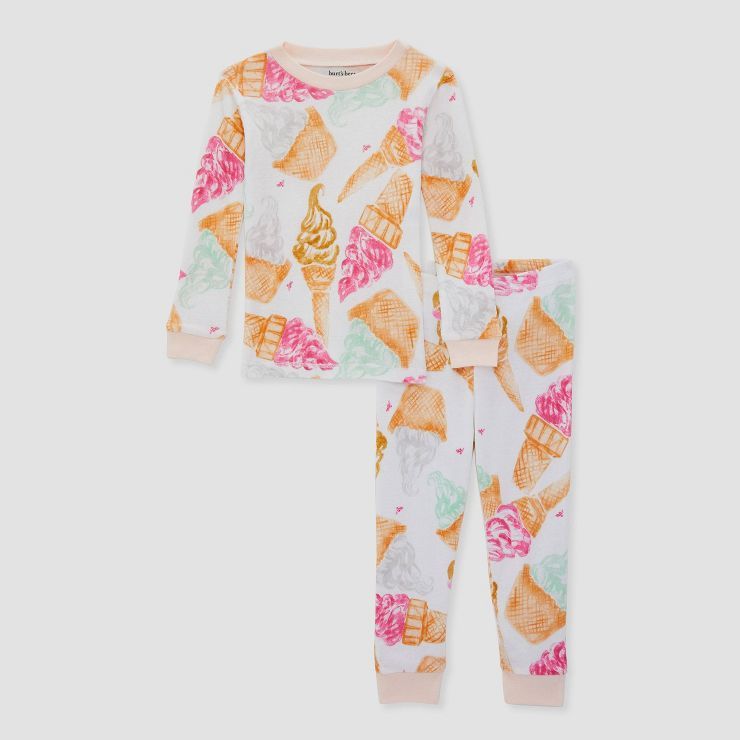 Burt's Bees Baby® Toddler Girls' 2pc Organic Cotton Pajama Set | Target