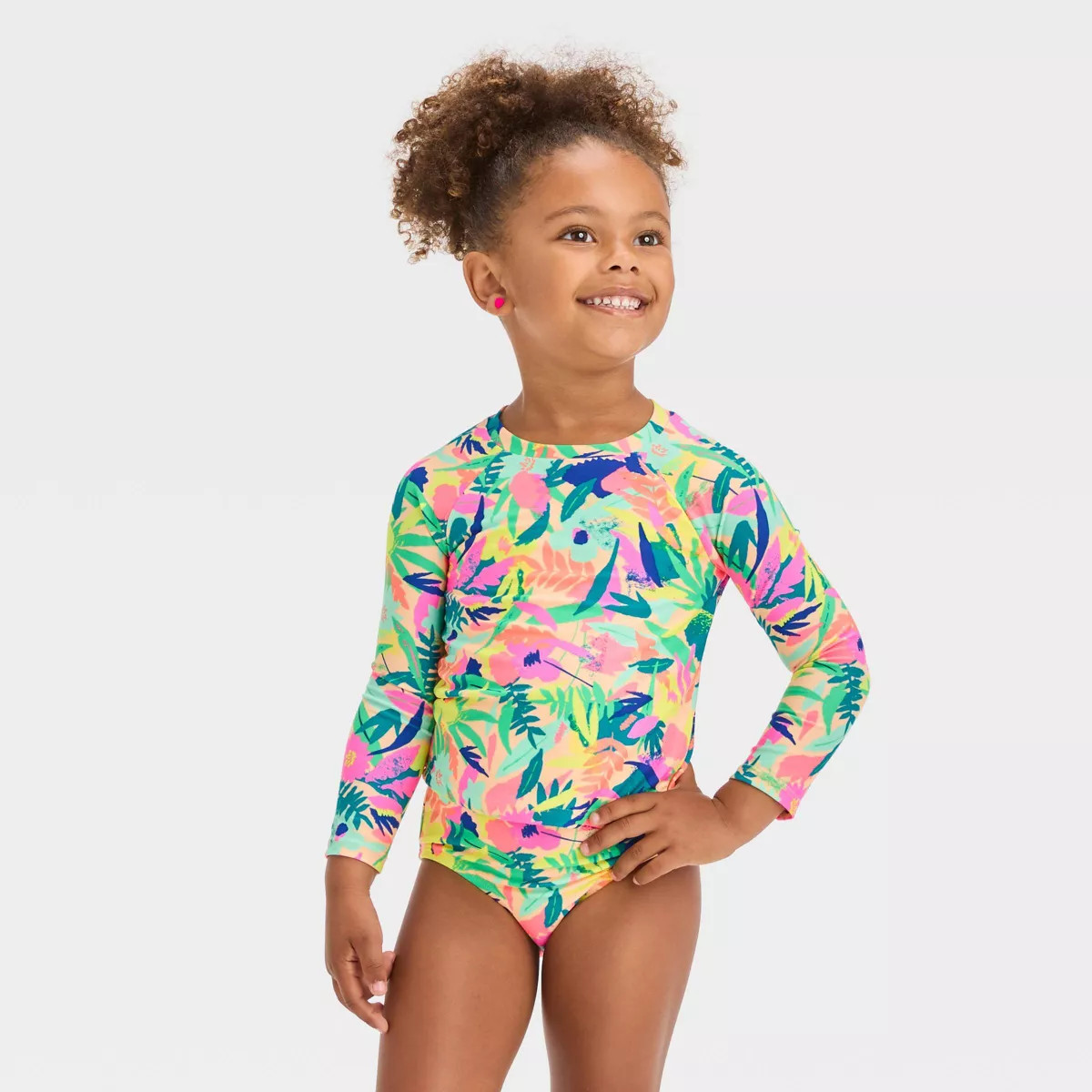 Toddler Girls' Rash Guard Set - Cat & Jack™ | Target
