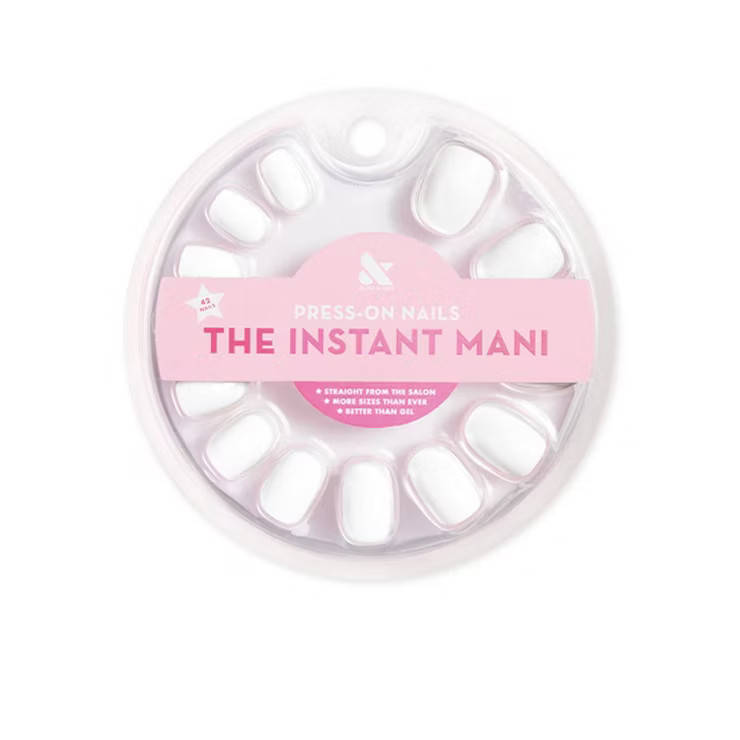 Olive & June Press-On Fake Nails - Extra Extra Short Round HD - 42ct | Target