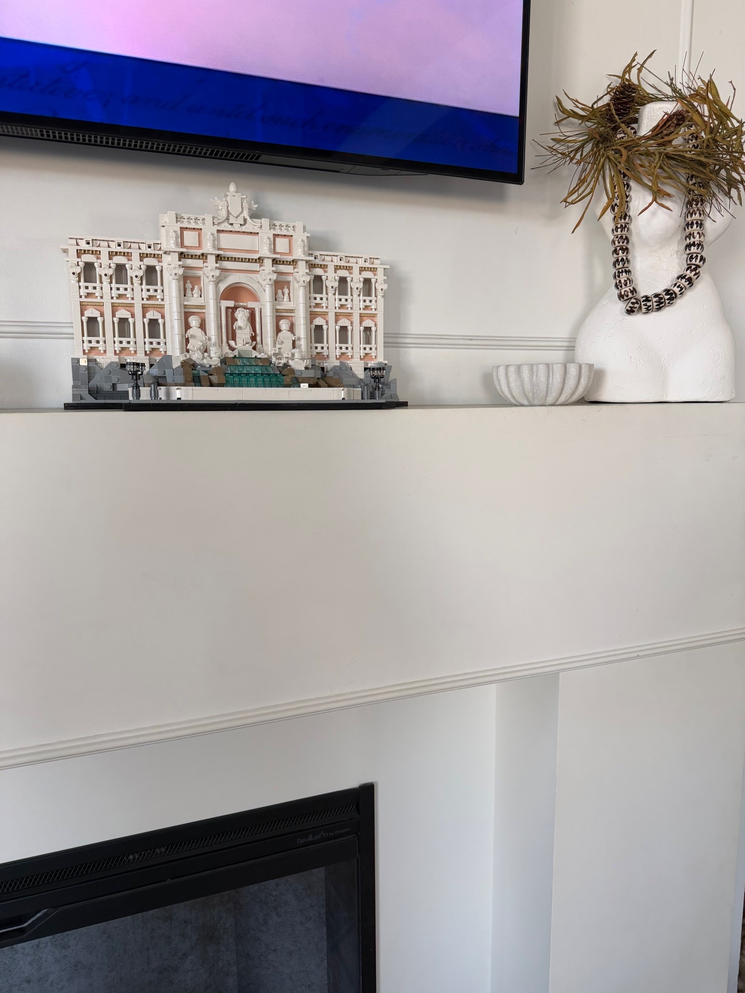 LEGO architecture Trevi fountain building set for adults 