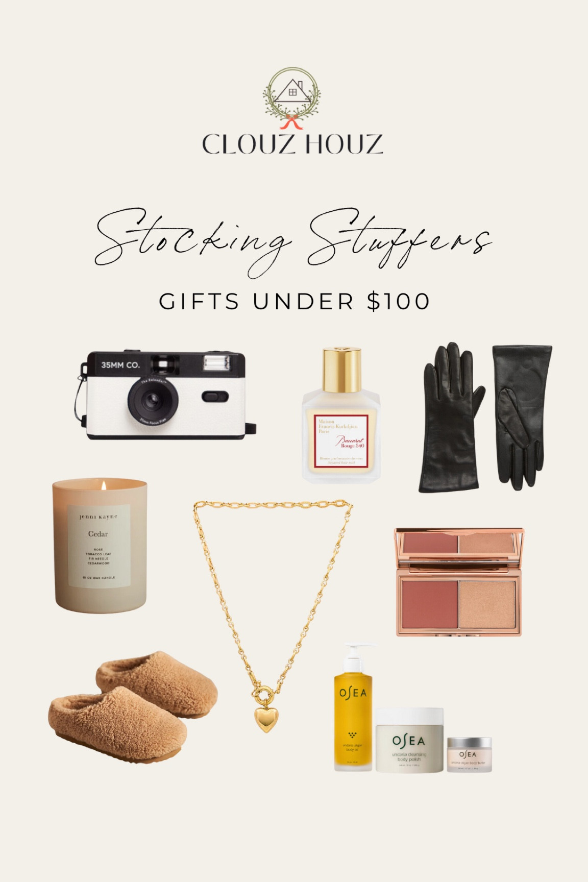 Need stocking stuffer ideas? Here are our favorites all under $100!

#LTKGiftGuide #LTKstyletip #LTKHoliday