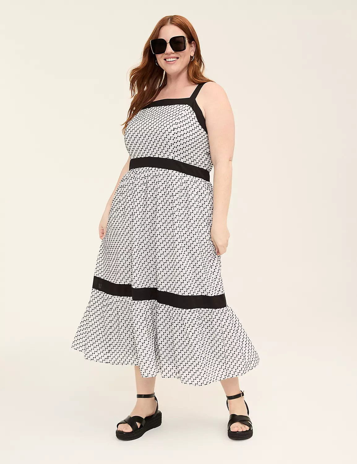 Square-Neck Tank Maxi Dress | Lane Bryant (US)