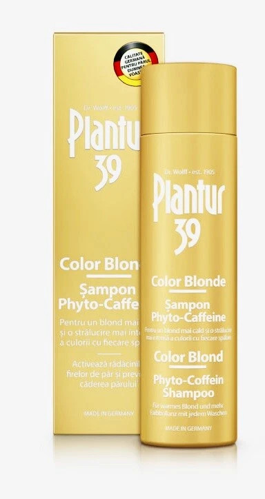 Plantur Shampoo 39 Color Phyto Caffeine Blonde  more intense color hair loss | eBay US
