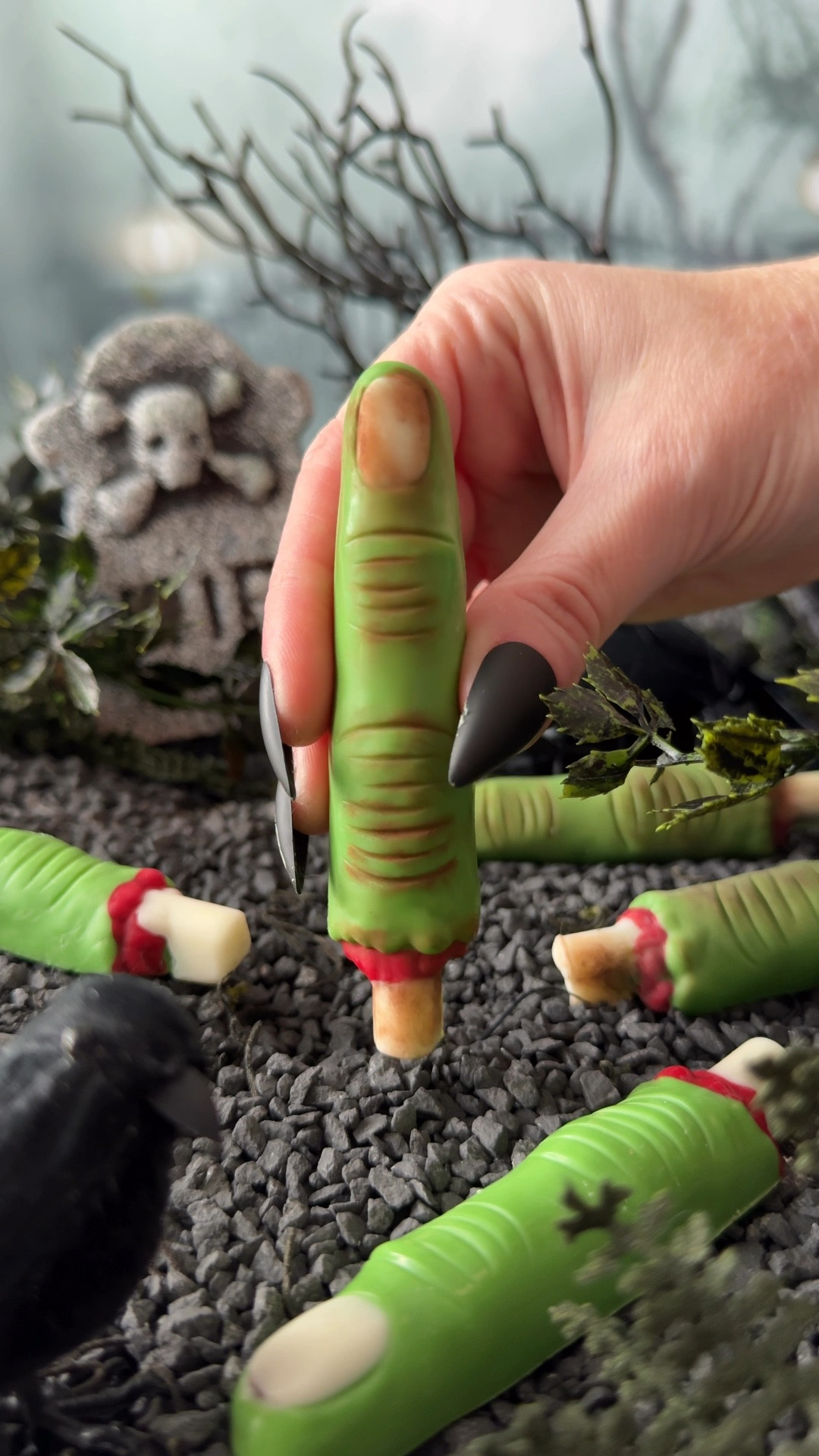 This zombie mold makes the spookiest zombie finger pretzels! 

#LTKParties #LTKSeasonal