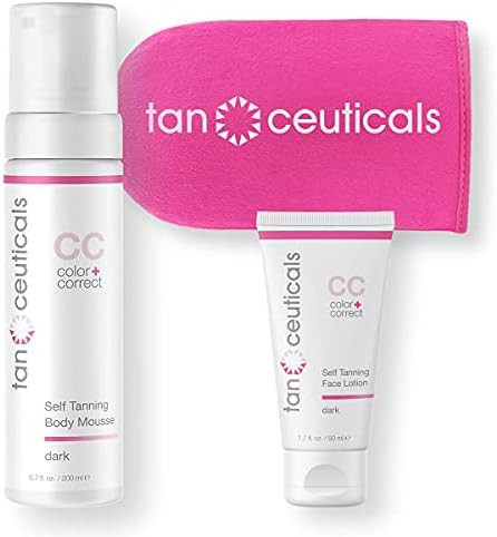 Tanceuticals Mousse Self Tanning Kit Bundle | Amazon (US)