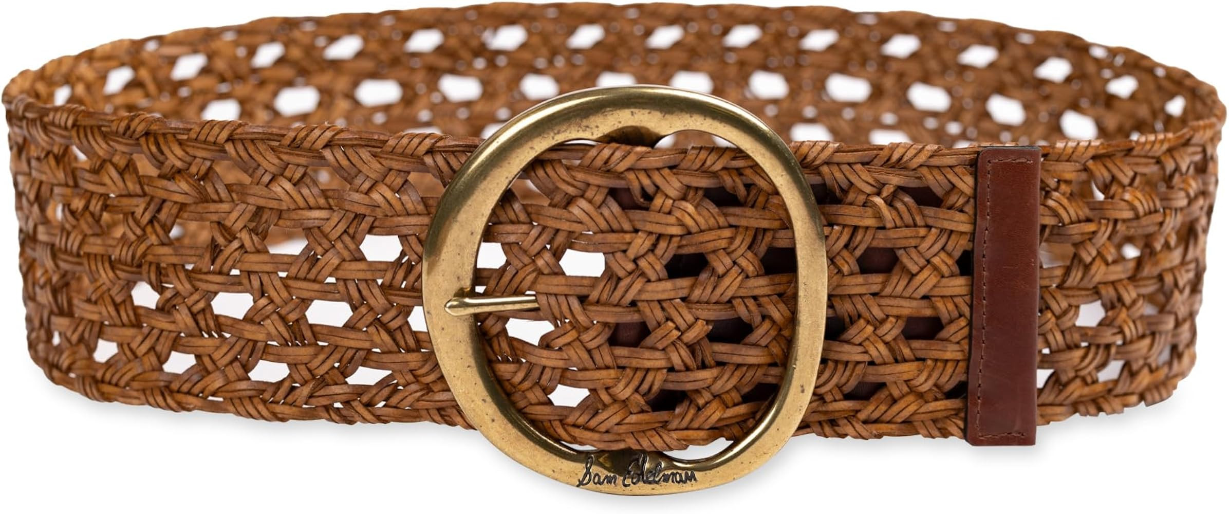 Sam Edelman Women's Wide Width Fashion Leather Belts for Jeans, Dresses and Skirts | Amazon (US)