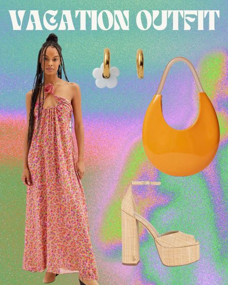 Vacation Outfit Inspo

For Love & Lemons Suzette Floral Maxi Dress

Nefelibata La Fleur Earring

Melissa Moon Bag

#LTKstyletip #LTKfit #LTKtravel