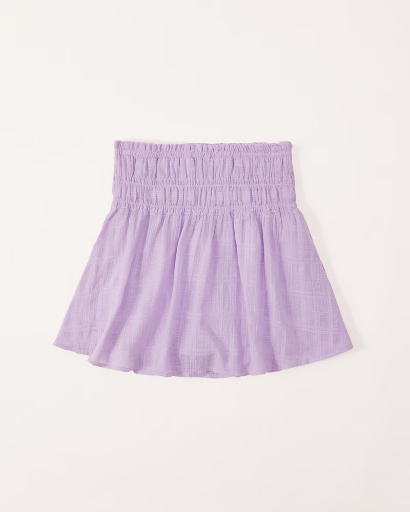 ruched waist skort | Abercrombie & Fitch (US)
