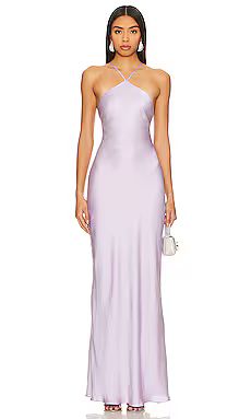 Line & Dot Kira Maxi Dress in Lilac from Revolve.com | Revolve Clothing (Global)