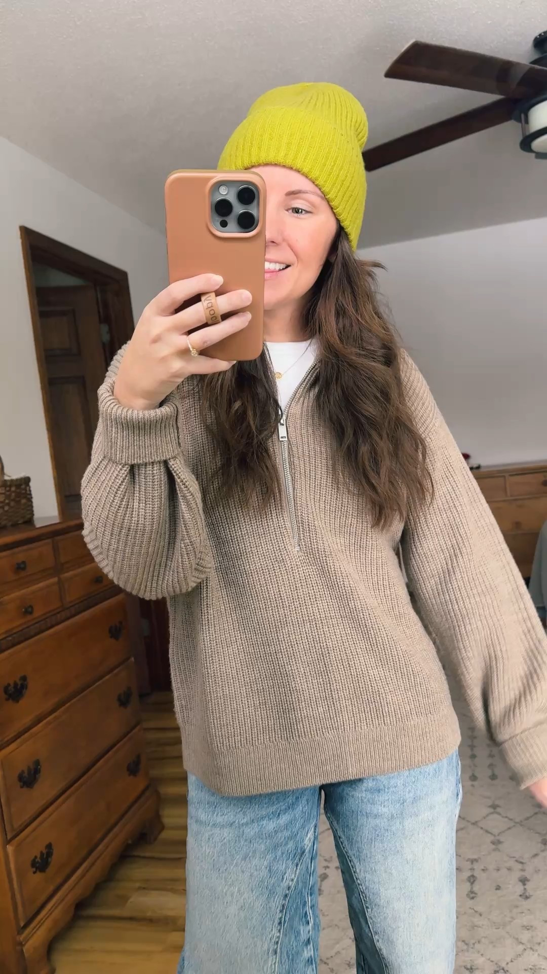 Wearing medium in my tee (it’s a cropped fit so I sized up), xs in my 1/2 zip sweater (my color is sold out, but there’s others available. Also linked  similar Amazon one I own and love—it fits more oversized). My jeans are size 24 short (short is sold out—regular should work because it’s a raw hem and could be cut). My blundstone boots are size 6 (also linked a more affordable pair). 



#LTKPetite #LTKFindsUnder100 #LTKootd