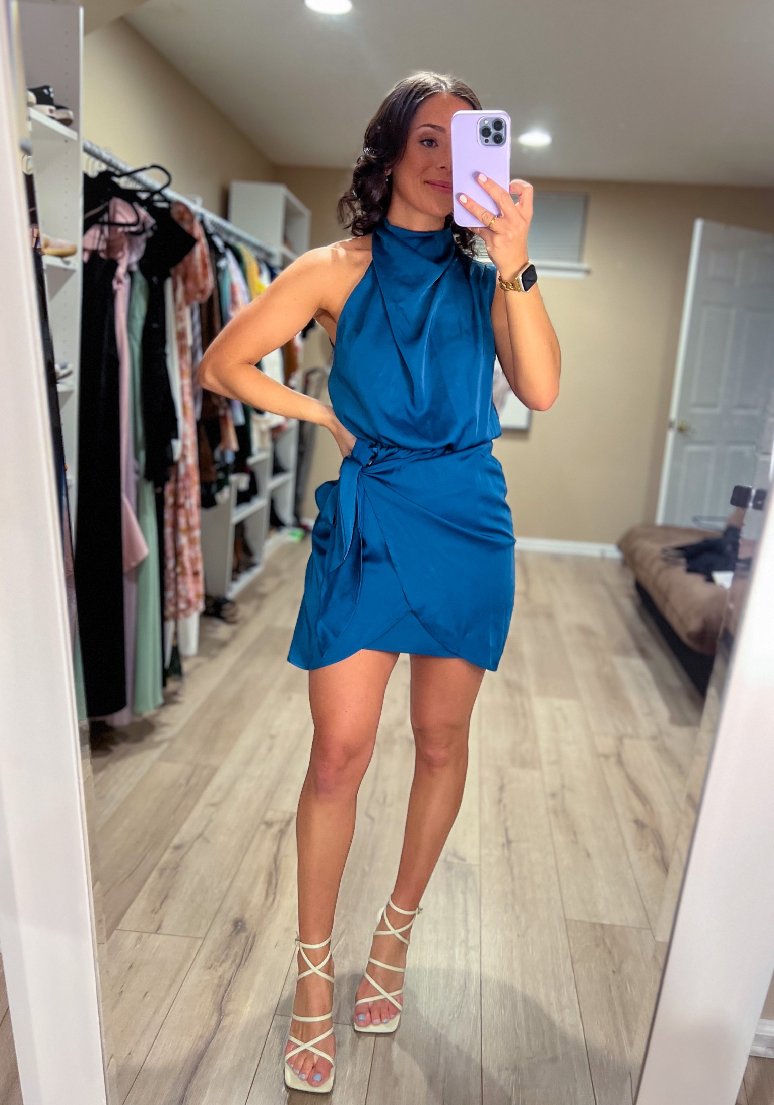hit the jackpot with this Amazon dress! Wearing a size small. Available in so many colors! 

#LTKstyletip #LTKFind #LTKwedding