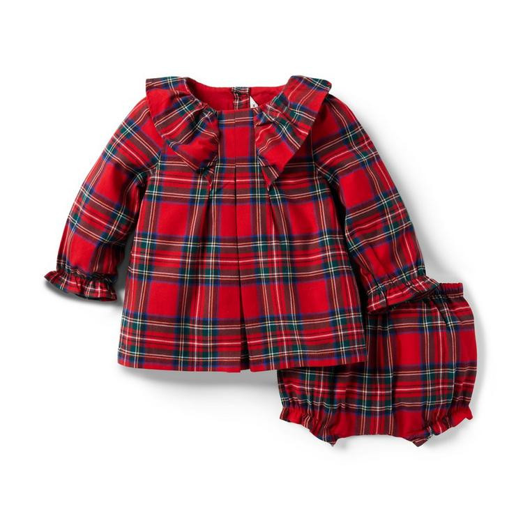 Baby Plaid Ruffle Matching Set | Janie and Jack