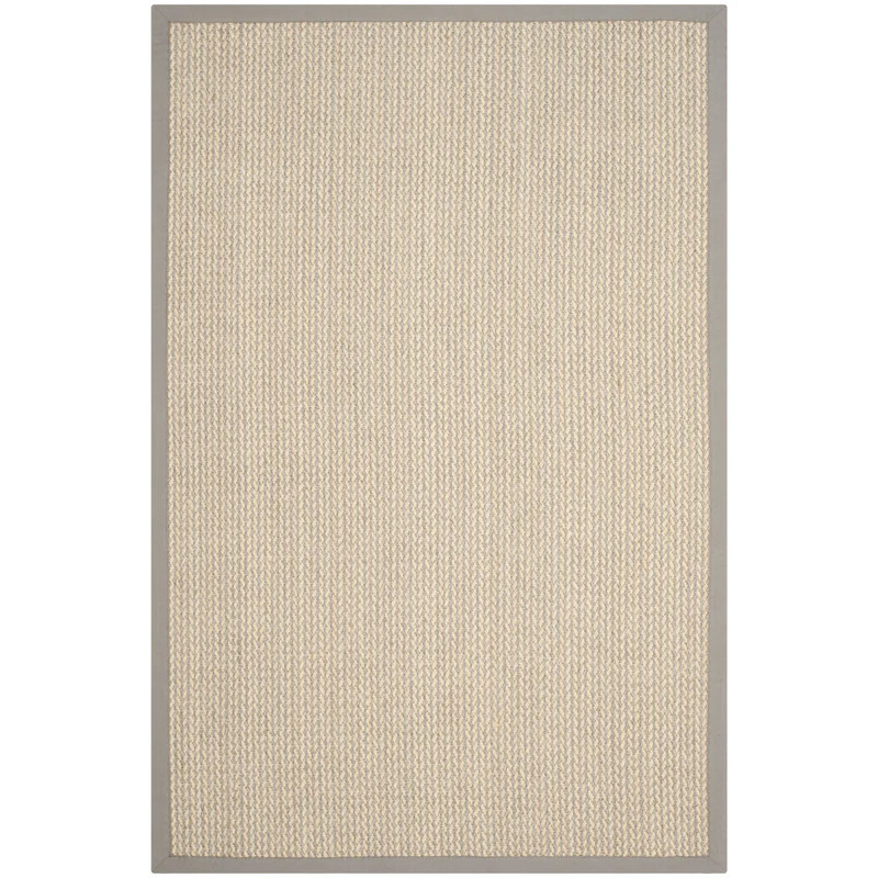 SAFAVIEH Natural Fiber Evia Sisal & Wool Rug | Bed Bath & Beyond